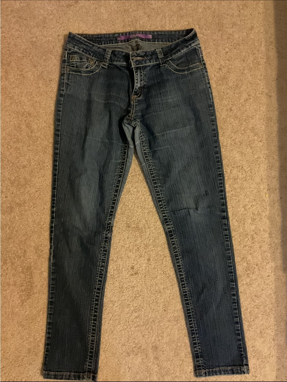 Dark Blue Women's Slim Jeans